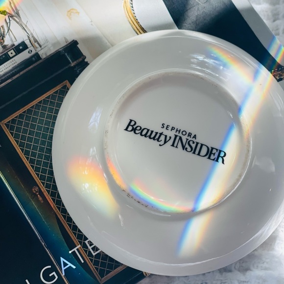 Black & White Polka Dotted Trinket Dish 🤍🍓 - Picture 5 of 10